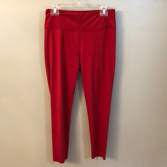 BIRDIEBEE SIZE XL RED HIGH WAIST 7/8 LEGGINGS BELLA TWINS DIVAS - Picture 2 of 8